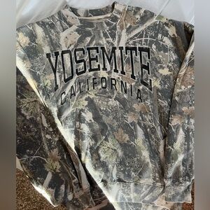 Abercrombie & Fitch Camouflage Crew Neck Sweater